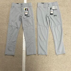 New with tags YSM Under Armour Baseball Pants - Grey